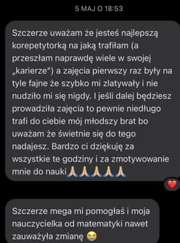 Matura podstawowa, E8, dorywczo — Korepetycje Matematyka Ruda Śląska