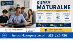 Kurs maturalny onlinie z informatyki — Korepetycje Informatyka Nowy Sącz