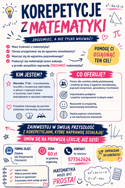 Korepetycje z matematyki — Korepetycje Matematyka Szczecin