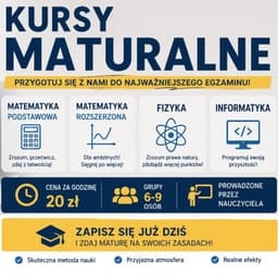 Matematyka fizyka informatyka - matura , egz. ósmoklasisty, regularne lekcje — Korepetycje Matematyka Kraków