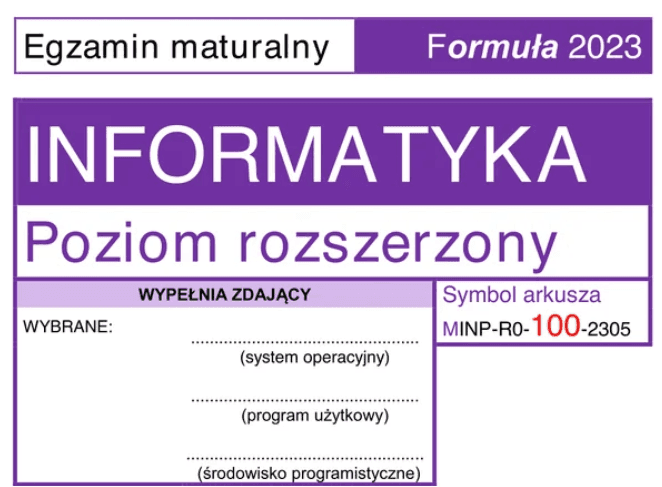 Informatyka - matura rozszerzona — Korepetycje z informatyki online