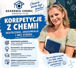 Chemia - poziom podstawowy i rozszerzony — Korepetycje Chemia Swarzędz