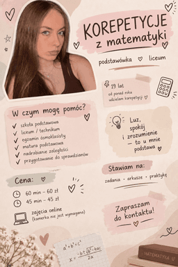 Matematyka- podstawówka, liceum, technikum — Korepetycje Matematyka Wrocław