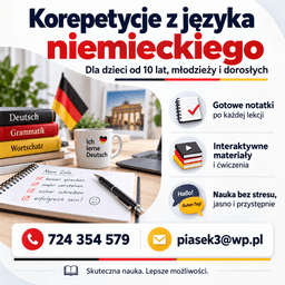 Korepetycje z języka niemieckiego — Korepetycje Język niemiecki Piła