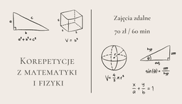 Matematyka i fizyka - szkoła podstawowa i średnia — Korepetycje Matematyka online