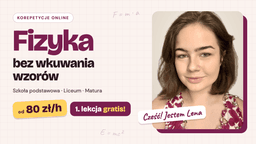 Fizyka online - studentka mechaniki i elektroniki Sorbonne Université — Korepetycje Fizyka online