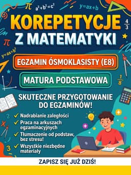 Korepetycje matematyka - Egzamin Ósmoklasisty | Matura Podstawowa — Korepetycje Matematyka online