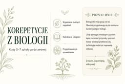 Korepetycje z biologii dla klas 5-7 — Korepetycje Biologia online